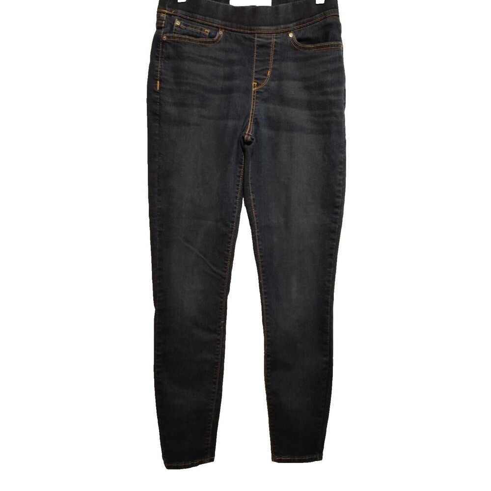 Levis Totally Shaping Pull on Skinny Women Denim Blue Jean Size 6L-/W28/L32